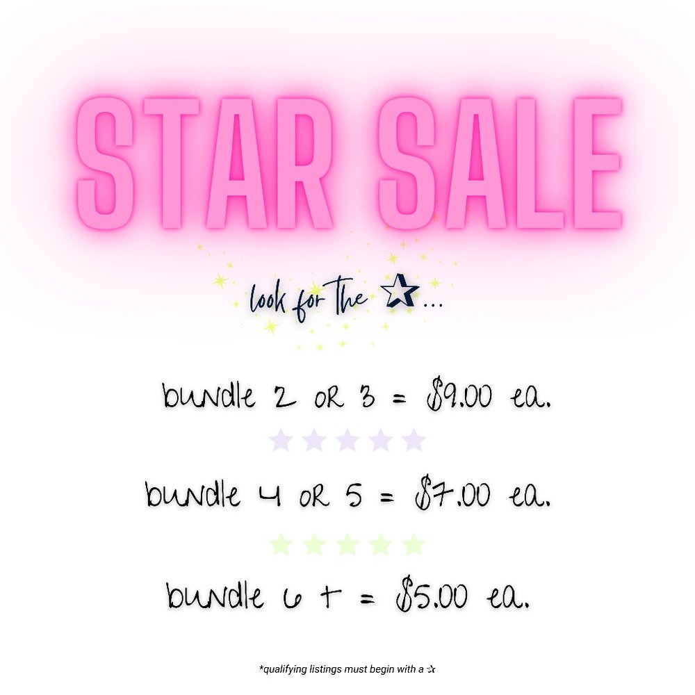 🍓 STAR SALE!